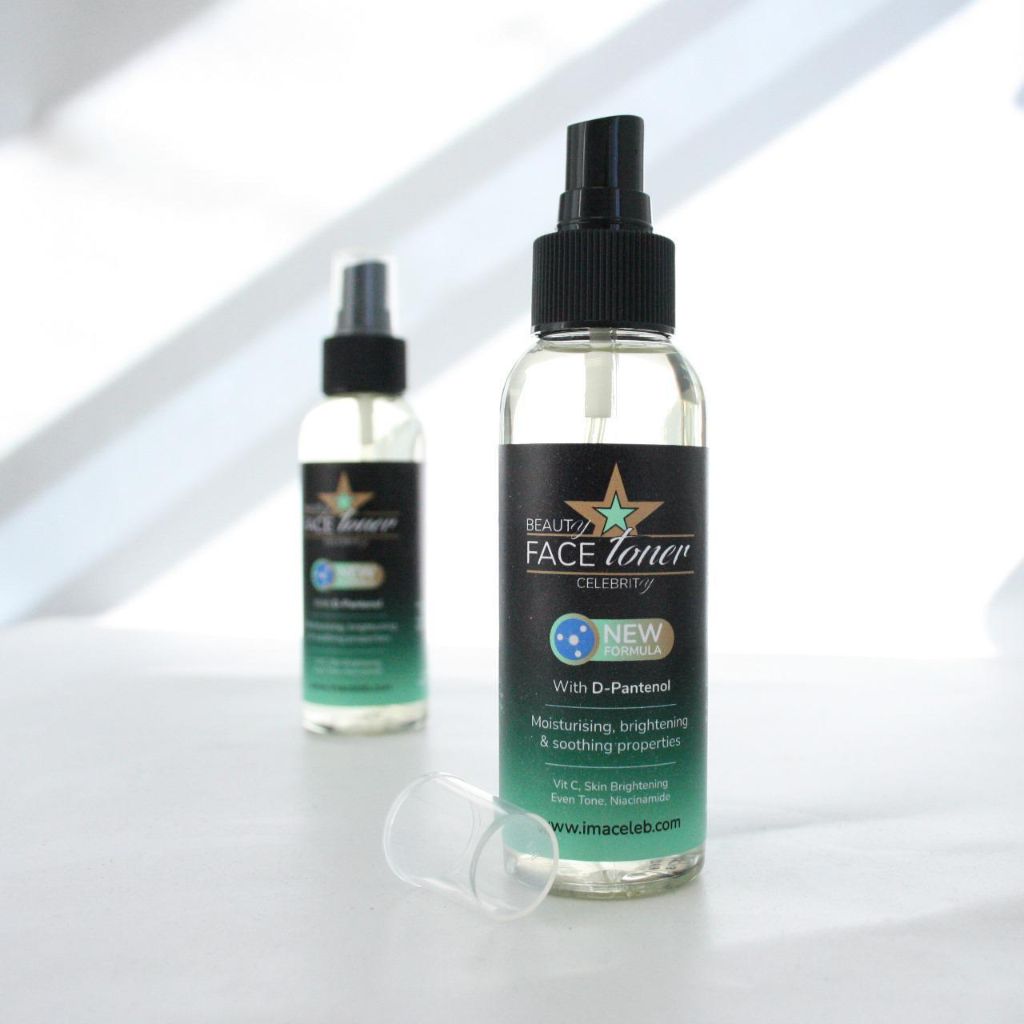 Beauty Celebrity Face Toner with D-Panthenol, Vitamin C and Niacinamide