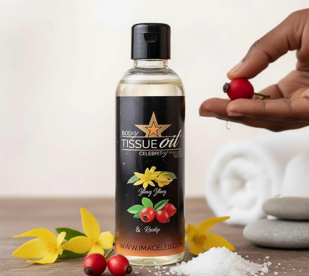 Celebrity Body Tissue Oil with Ylang Ylang and Rosehip