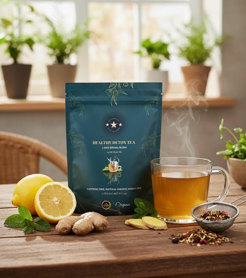 Celebrity Healthy Detox Tea 7 Days Herbal Blend